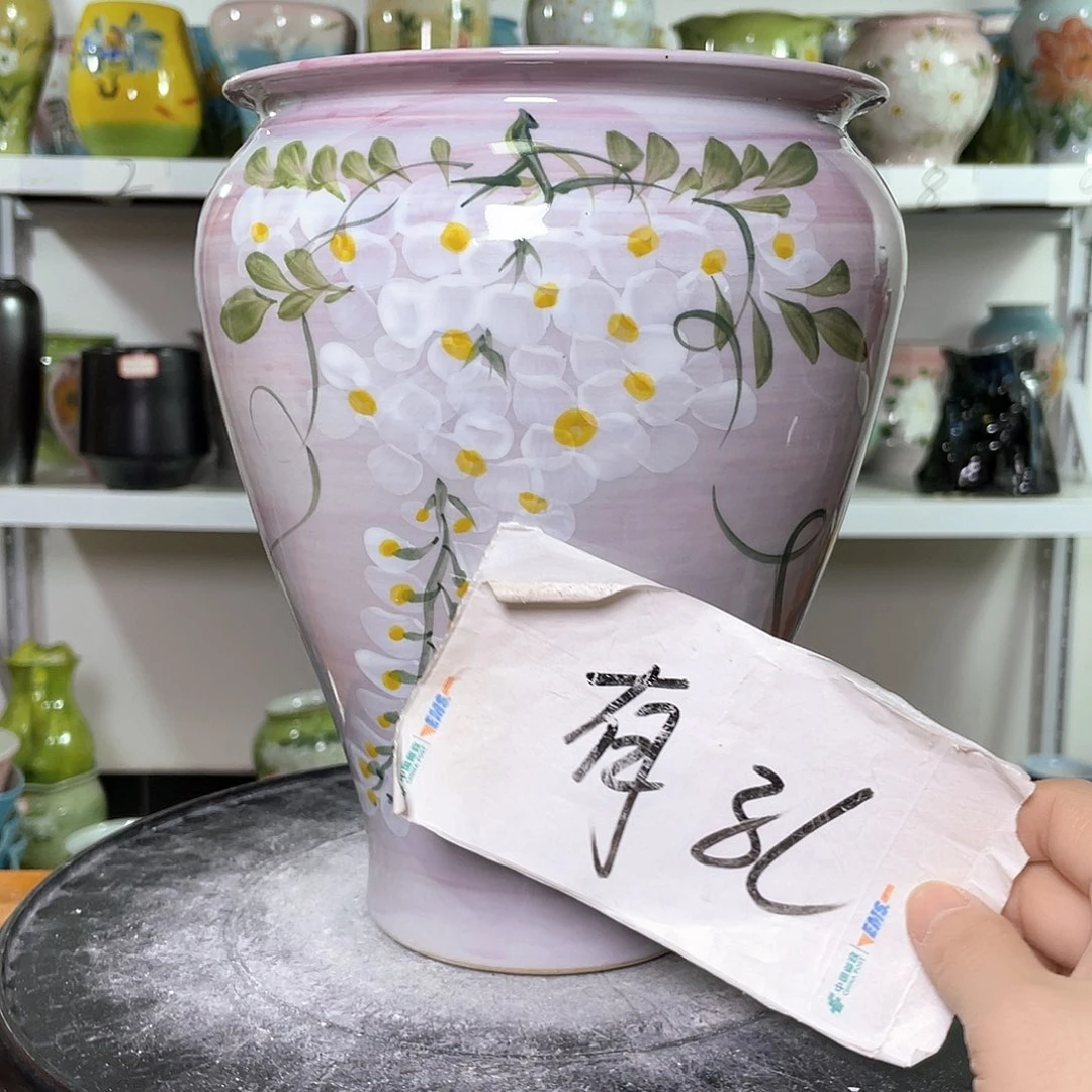 景德镇陶瓷花盆花器暇258