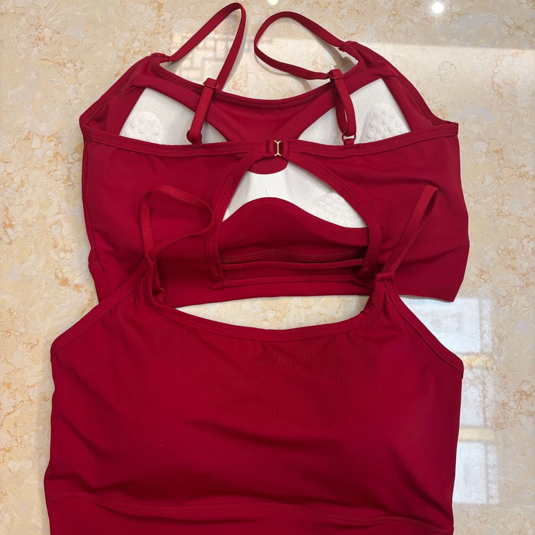 905过年红幸运红本命年美背内衣红色文胸