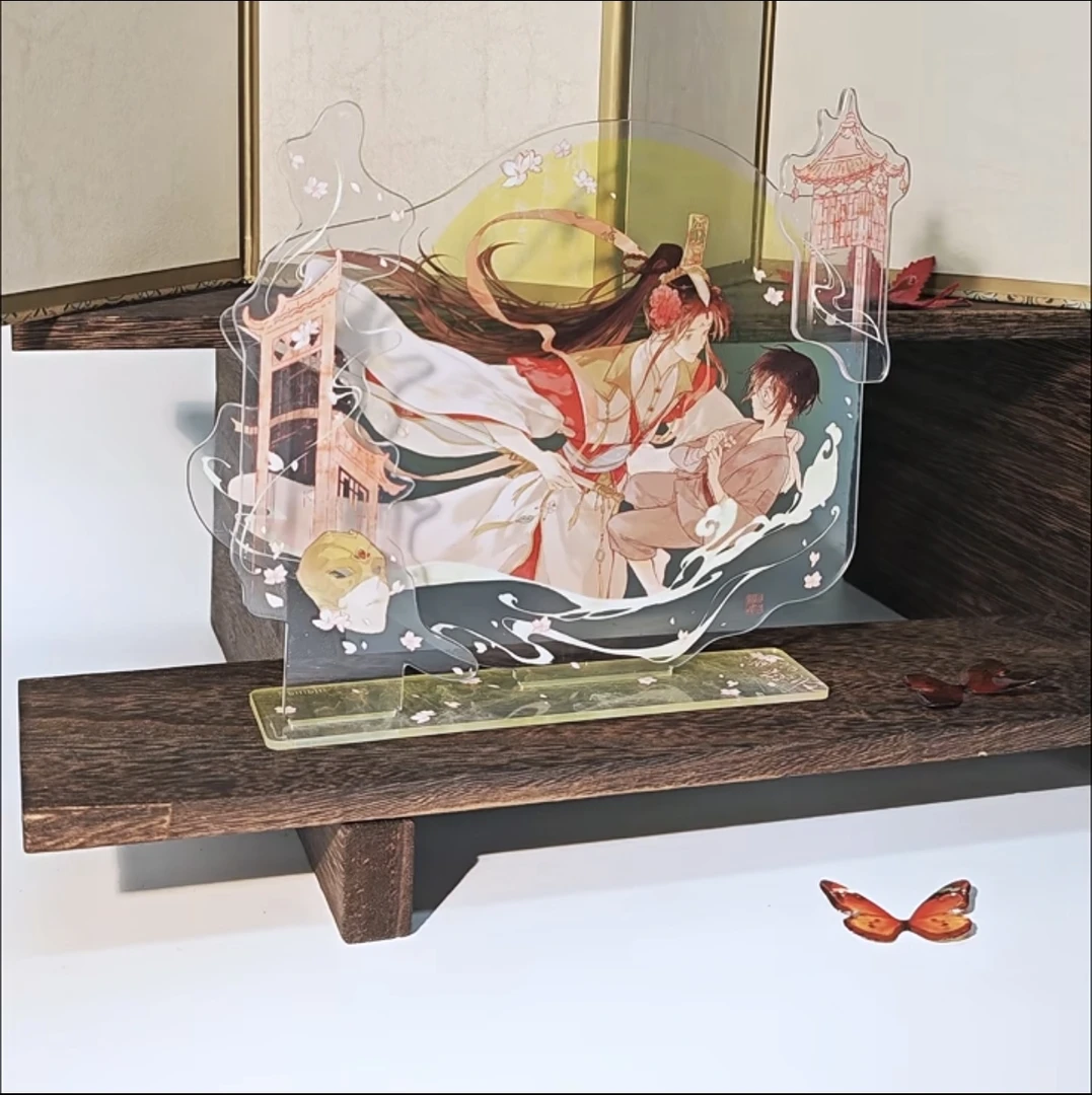 【现货】《天官赐福》动漫正版-剑逢落花系列周边/炫彩吧唧盲盒