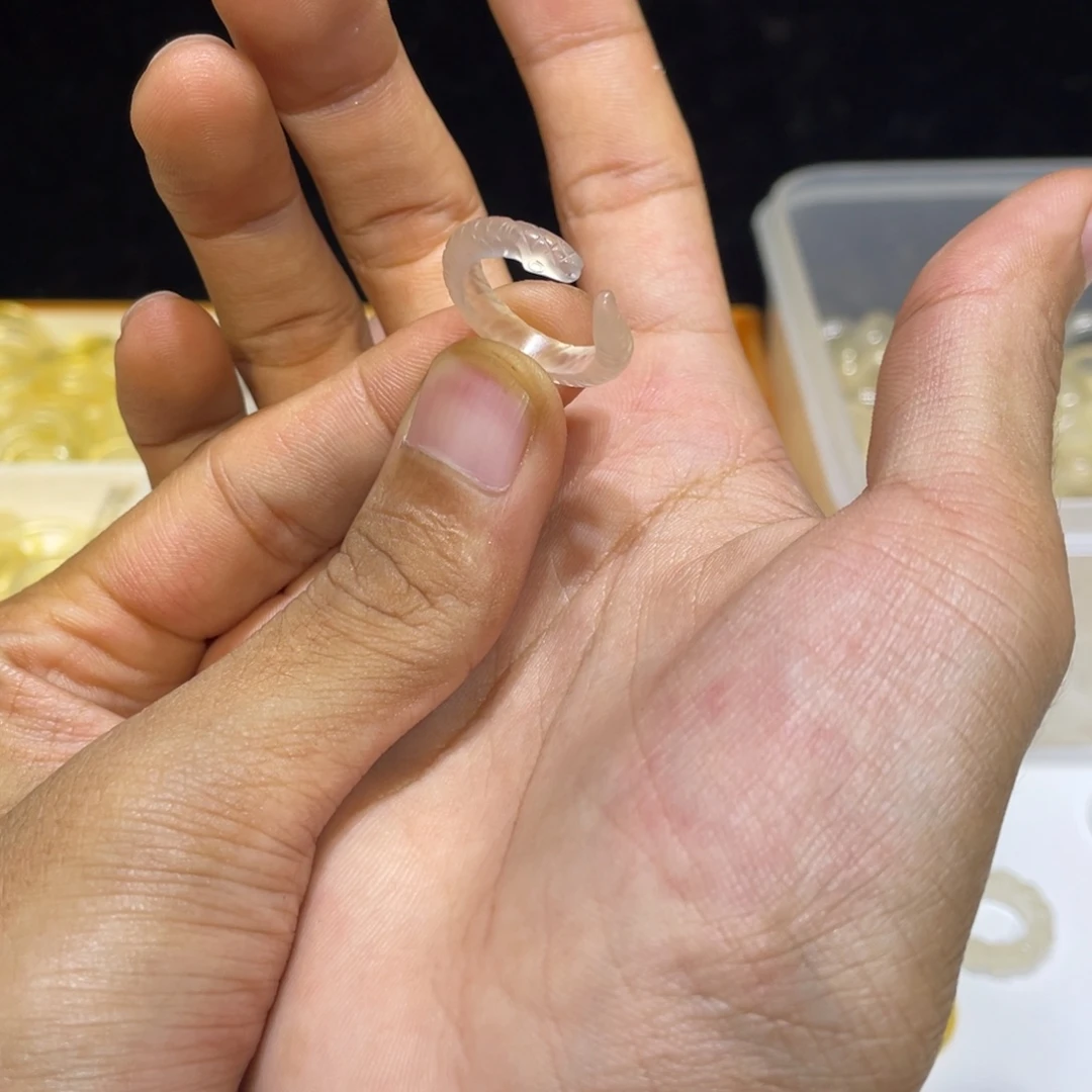 玛瑙/玉髓未镶嵌戒指229号港11