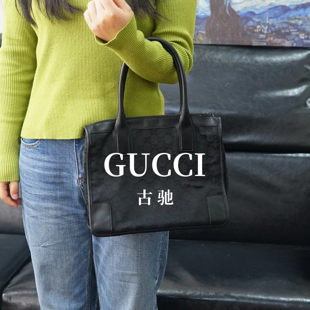 95新 GUCCI/古驰 黑色单肩包/DH02311039/1039