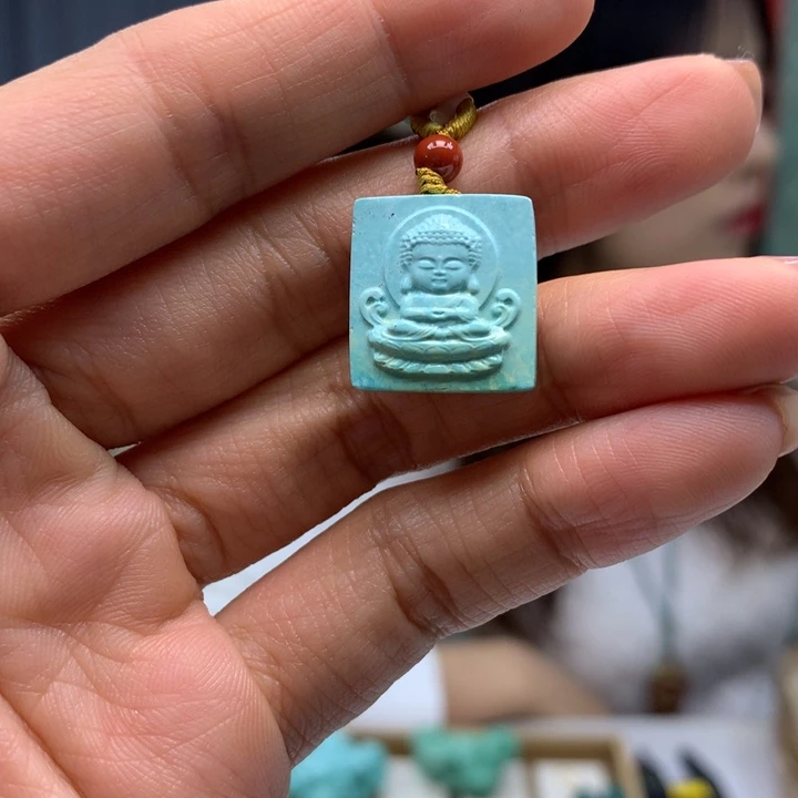 绿松石未镶嵌配饰