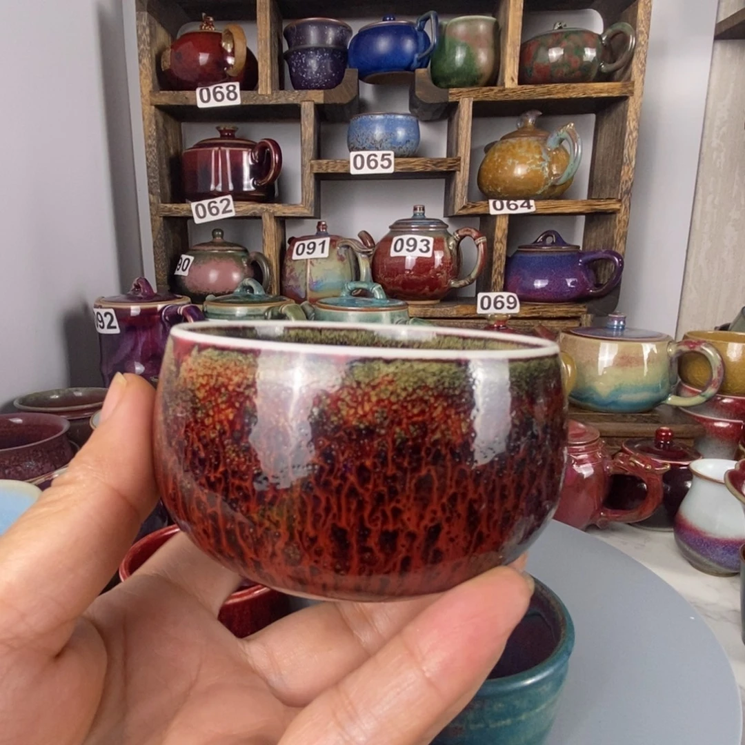 中国神后钧瓷茶具