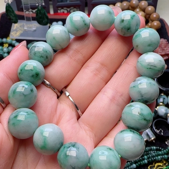 翡翠颈饰未镶嵌天然A货73