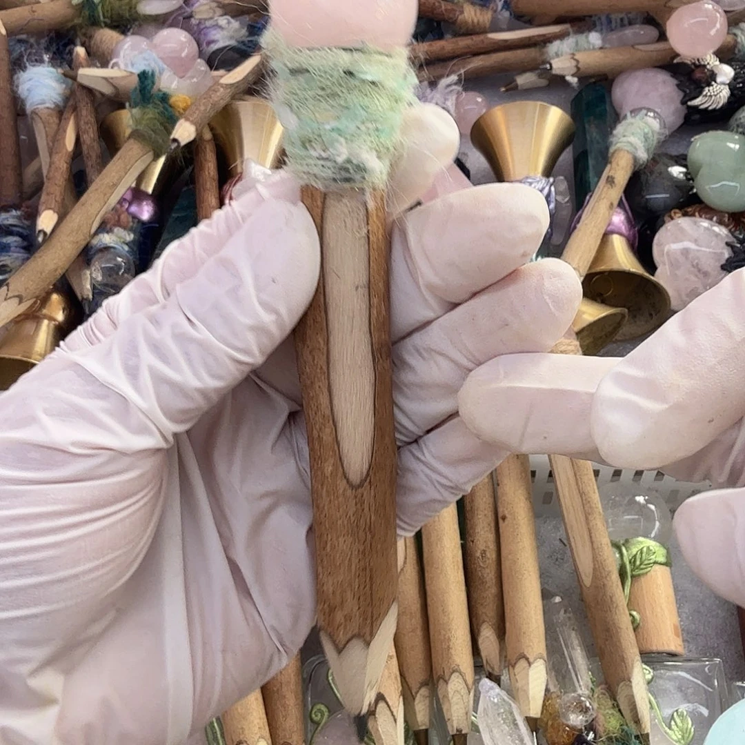 烟晶手链未镶嵌粉水