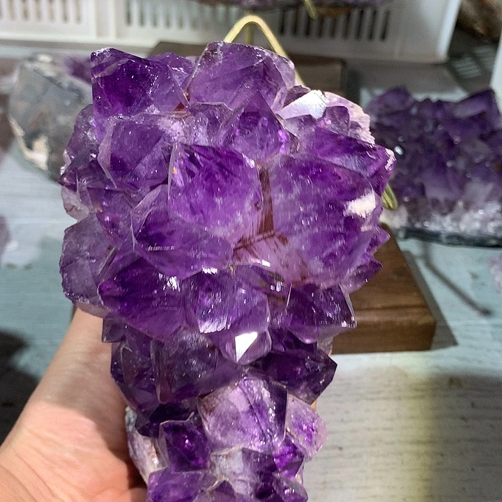 大型摆件（非配饰）紫晶未镶嵌