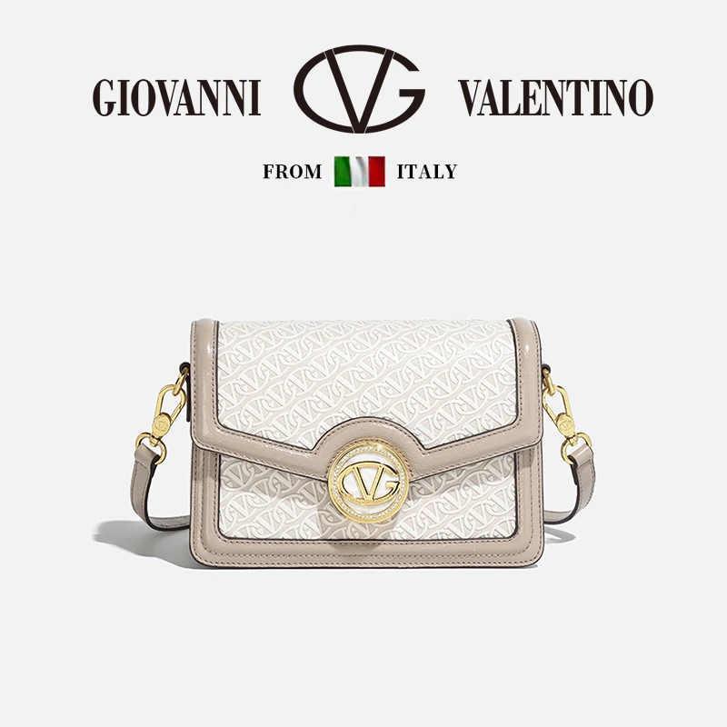 【菲菲专属】GIOVANNI VALENTINO/卓凡尼·华伦天奴韩式斜挎包小方包