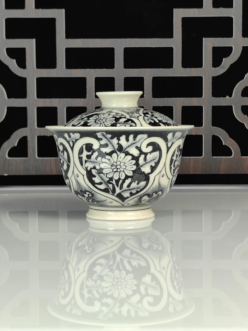 觅纤 开窗向阳花盖碗-125毫升  MQ23