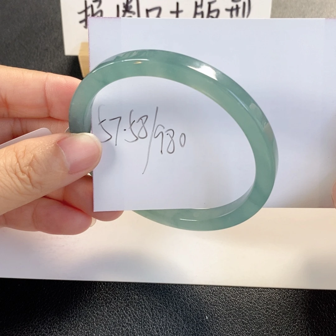 翡翠未镶嵌手镯天然翡翠