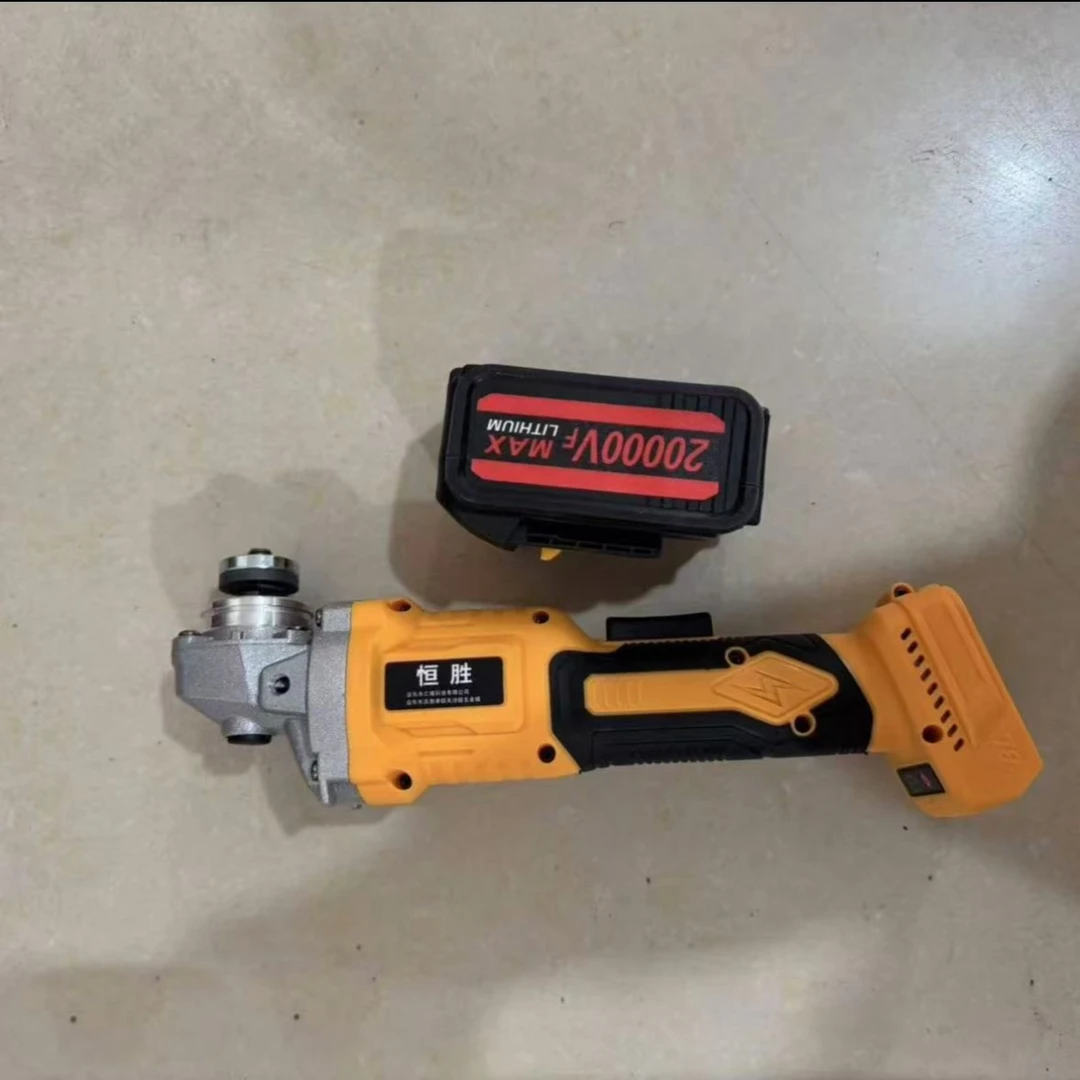 【一电一充】恒盛新款锂电角磨机多功能角磨机打磨抛光除锈磨光机