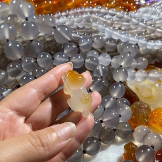 未镶嵌玛瑙吊坠玛瑙/玉髓