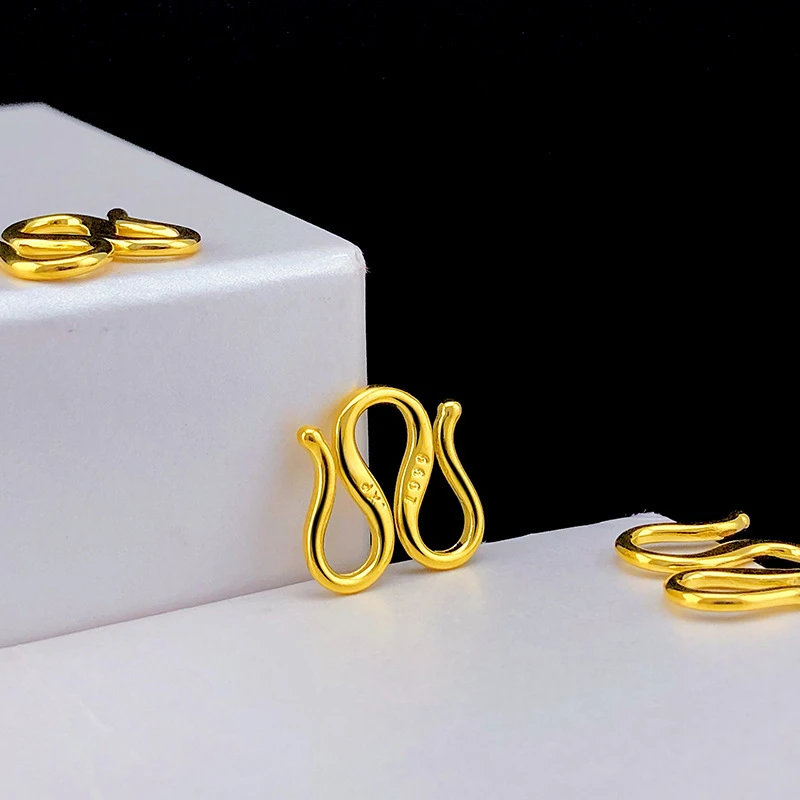 合金项链 999古法实心优品定制送礼佳选m扣