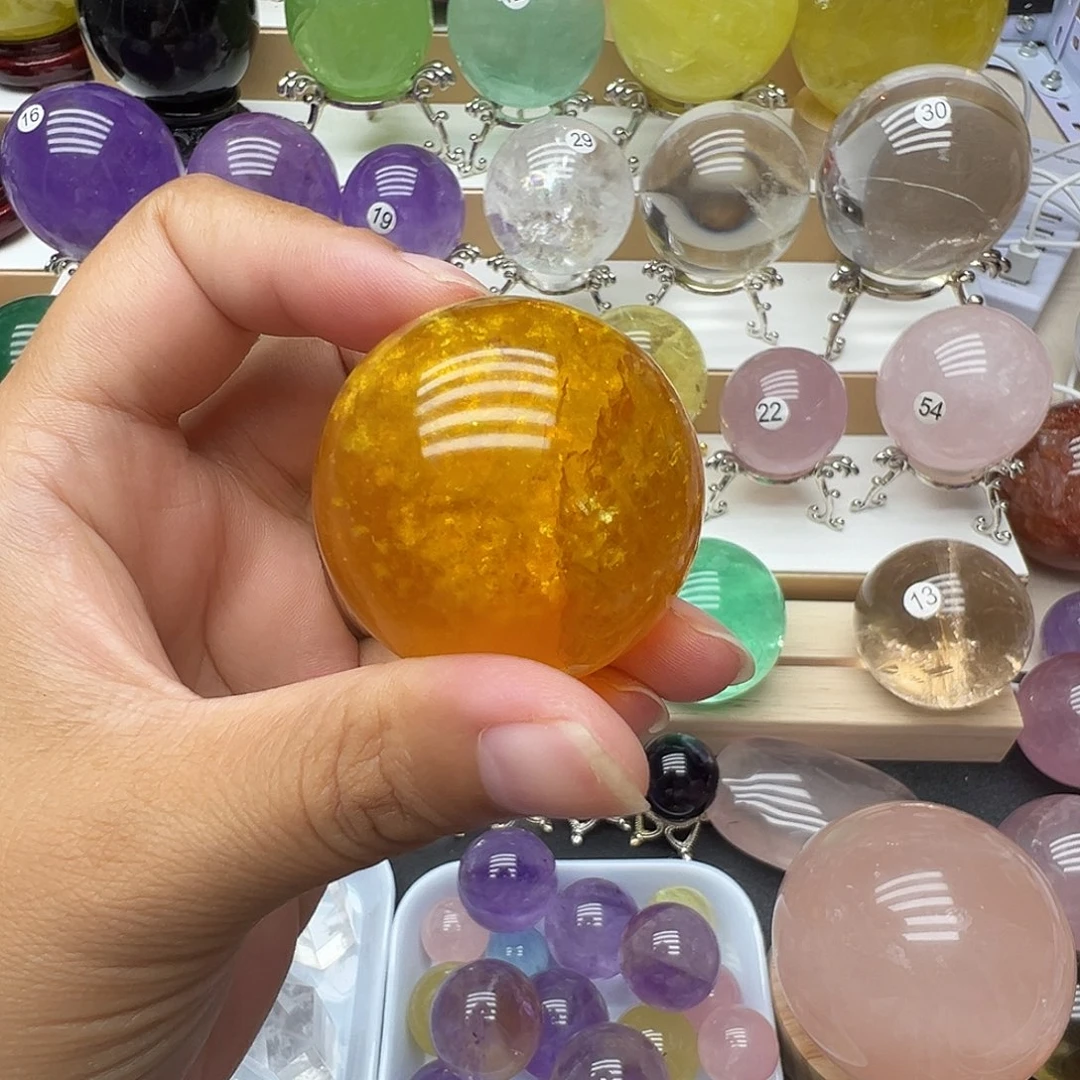 未镶嵌水晶珠宝半成品