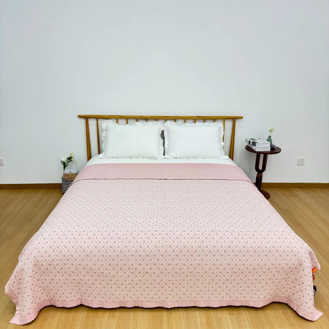 【菱格花卉】天丝床盖220*240一条可以多功能使用的床盖 床盖