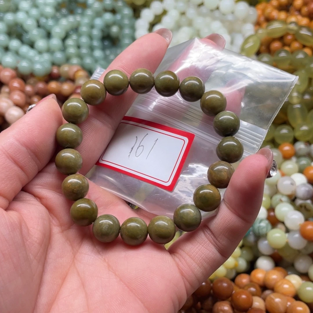 蛇纹石玉未镶嵌手串