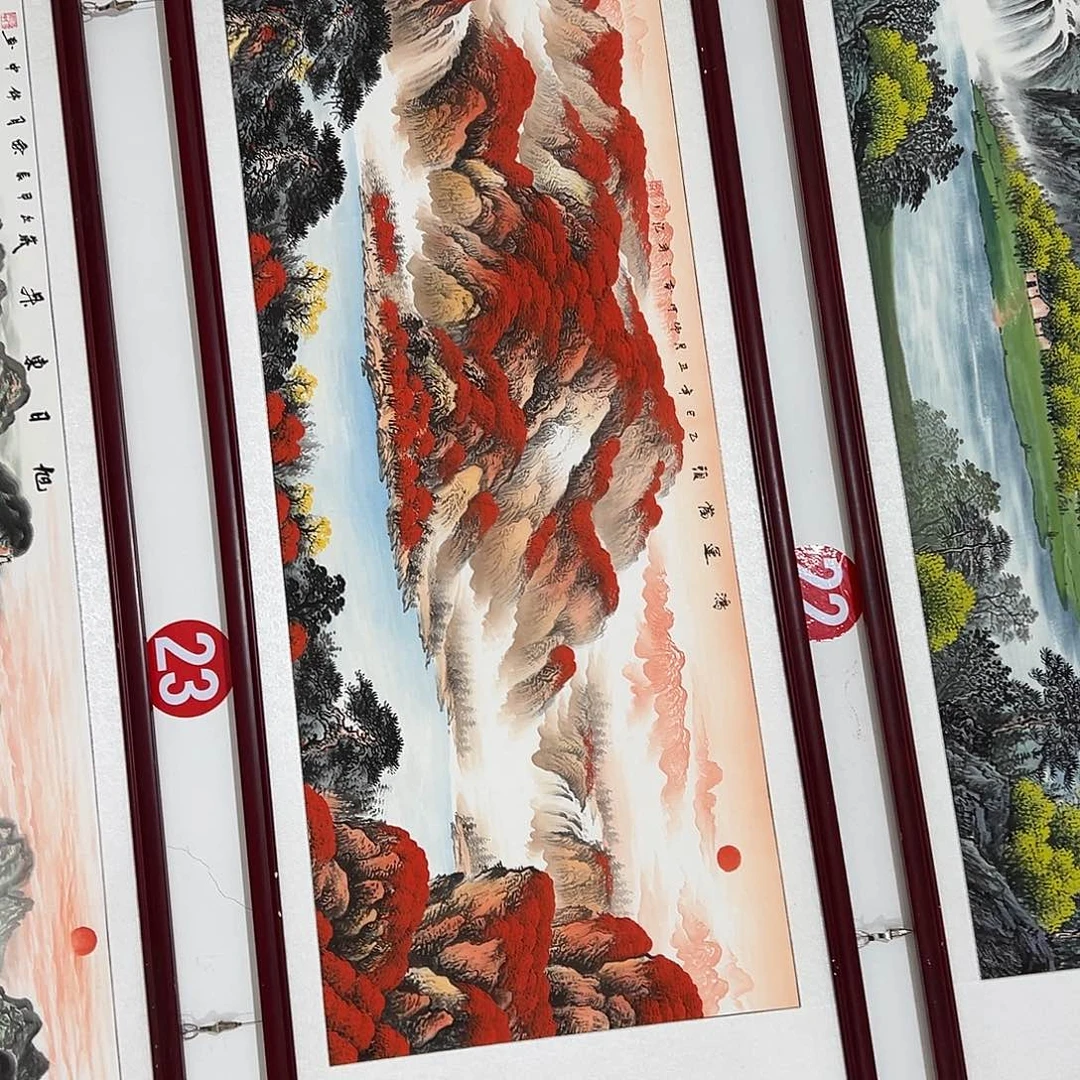 国画萍*心手绘保证假一罚万