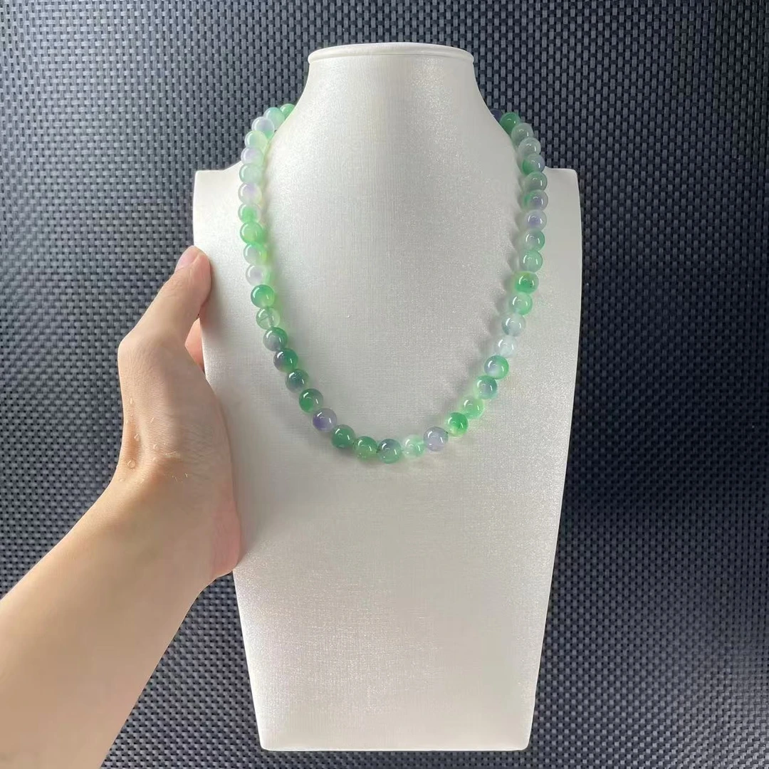 【小杨严选】C676冰紫绿10m妈妈链项链时尚百搭妈妈女款