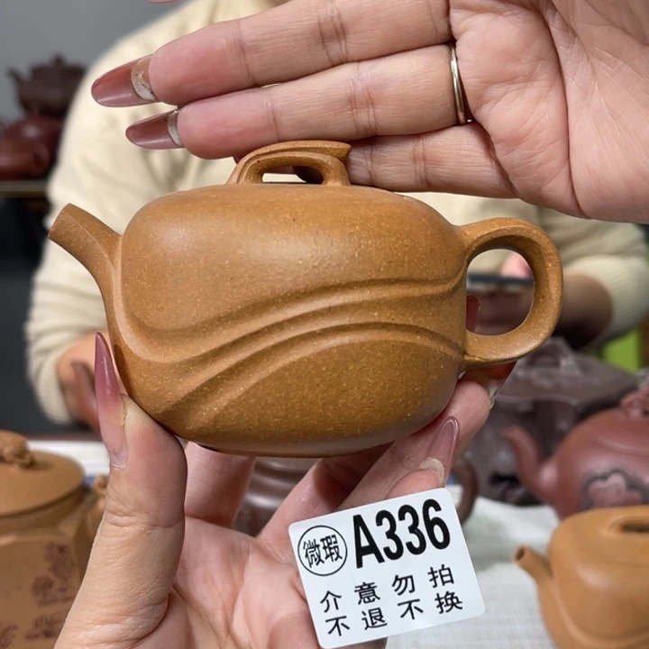 紫砂茶杯宜兴原矿紫砂精品手工