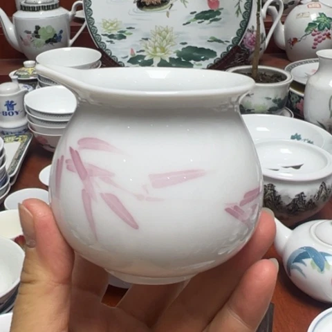 醴陵高温瓷180毫升手绘