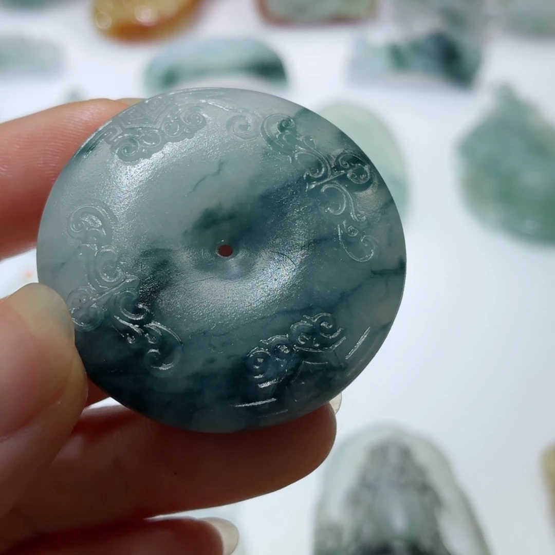 定制翡翠未镶嵌毛货