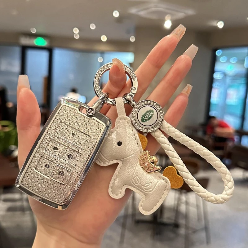 25款路虎钥匙套揽胜极光L发现4/5运动版车星脉揽运神行者行政版扣