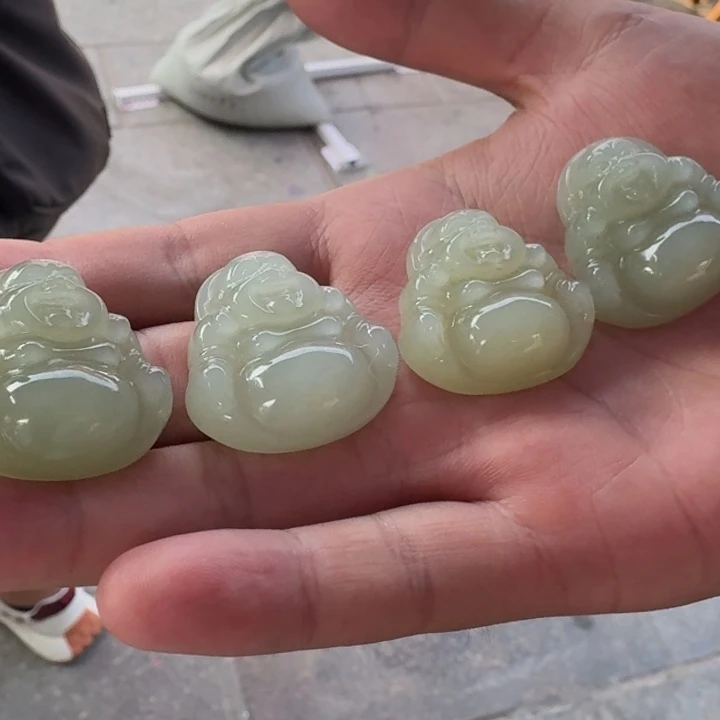 和田玉未镶嵌颈饰30拍一发一多样性发货菲家