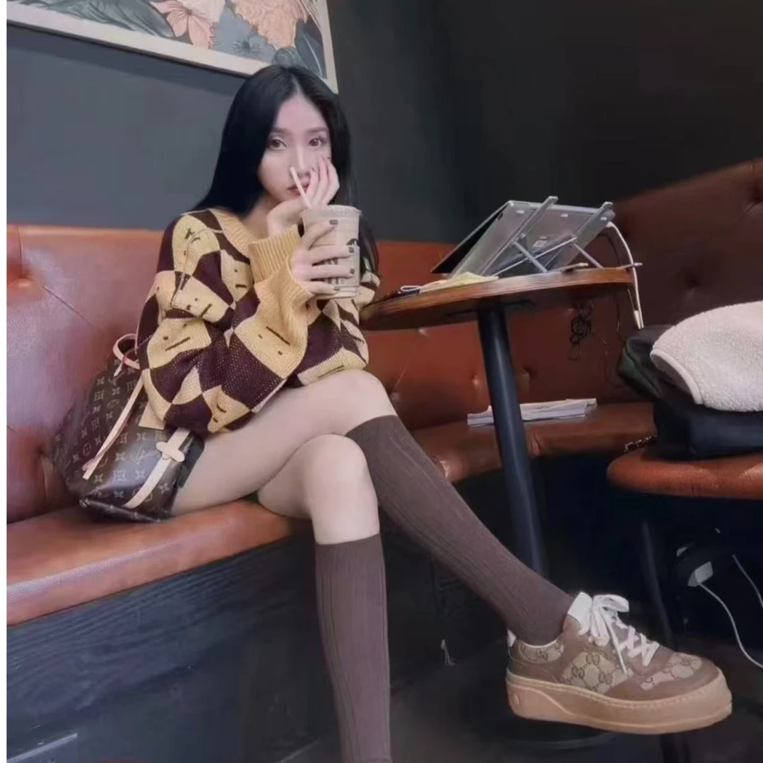 【大牌狂欢购】G饼干复古百搭经典款运动板鞋系带s