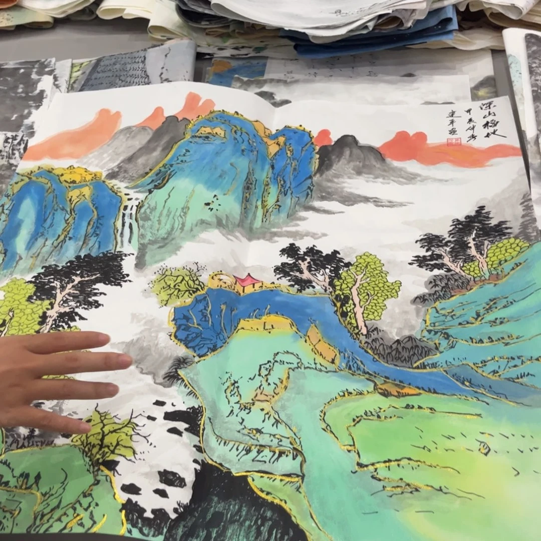 国画ZH精品国画单幅任发