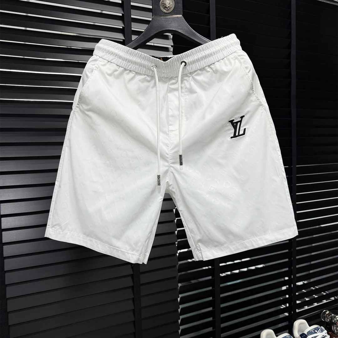 【香港立督&轻奢设计】欧洲站潮牌时尚印花休闲短裤男士夏季五分裤