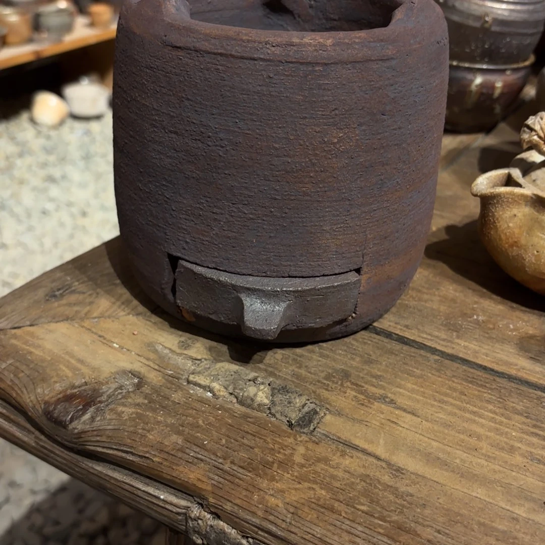 吃***睡微瑕柴烧好看的器物啦