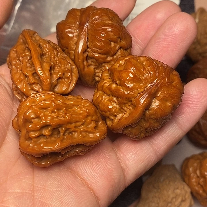 小****文玩核桃吊坠花生 一风