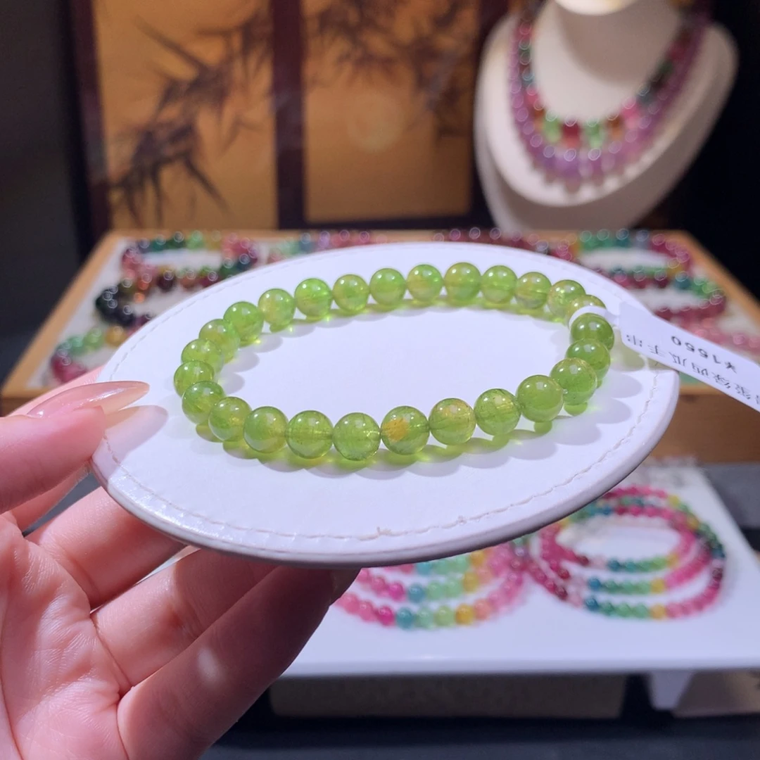 未镶嵌手链碧玺碧玺