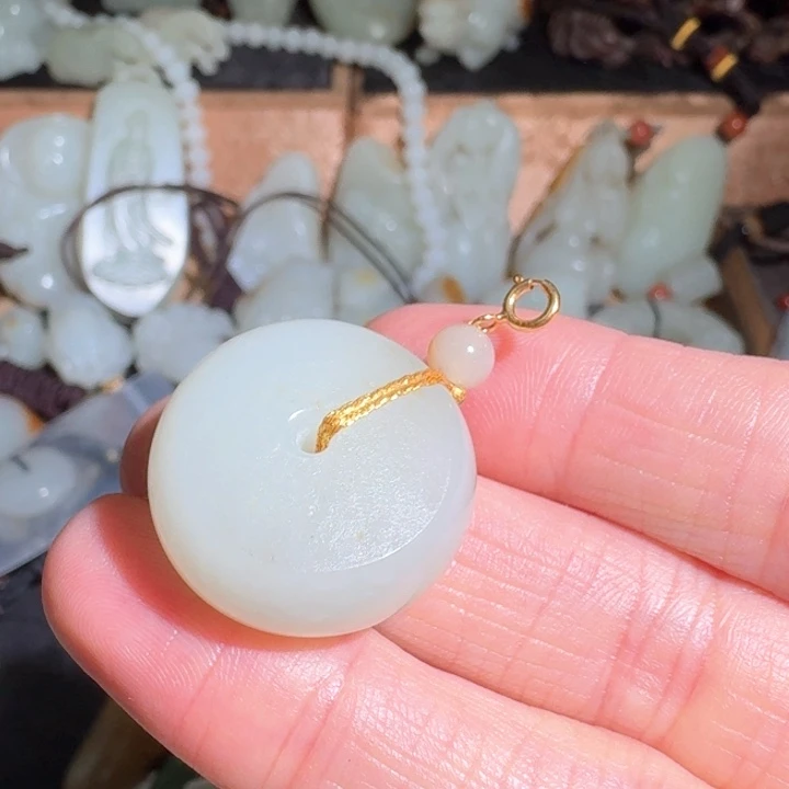 一***玩和田玉未镶嵌挂件