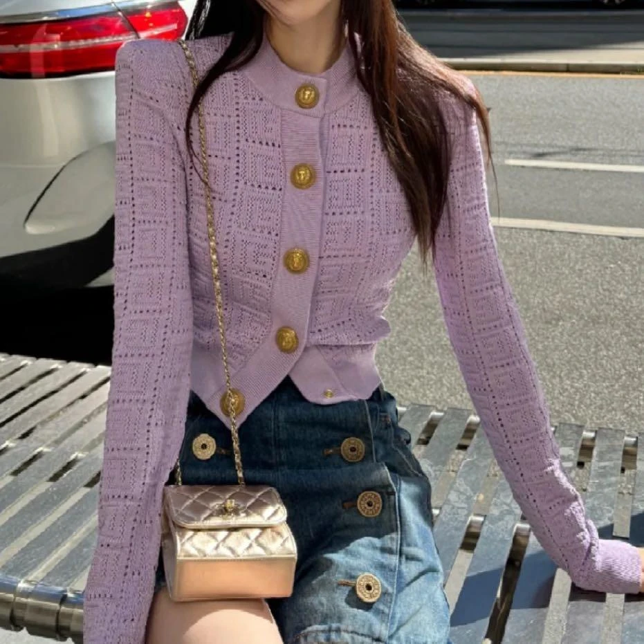 99新/Balmain/巴尔曼 /针织开衫外套 /40码/Xsp36510/公价13490
