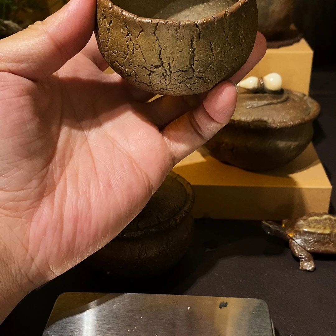 龚***侯手工制作柴烧杯子