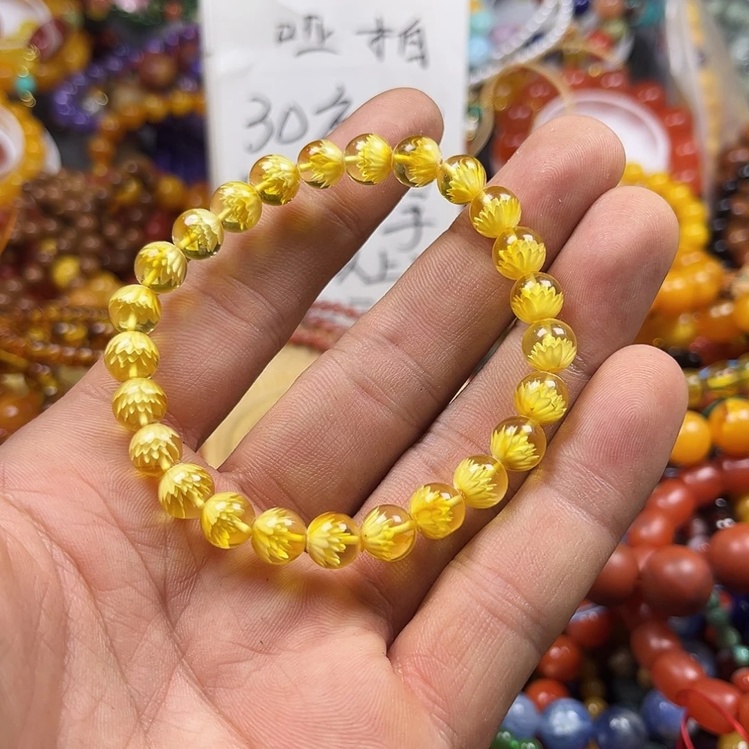 大***雨玛瑙/玉髓未镶嵌颈饰55006