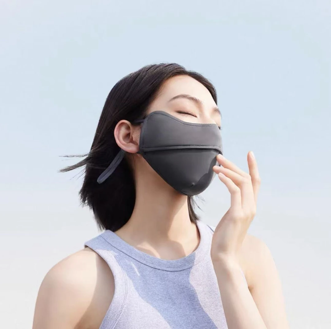 【MX】明星同款防晒口罩（灰色）