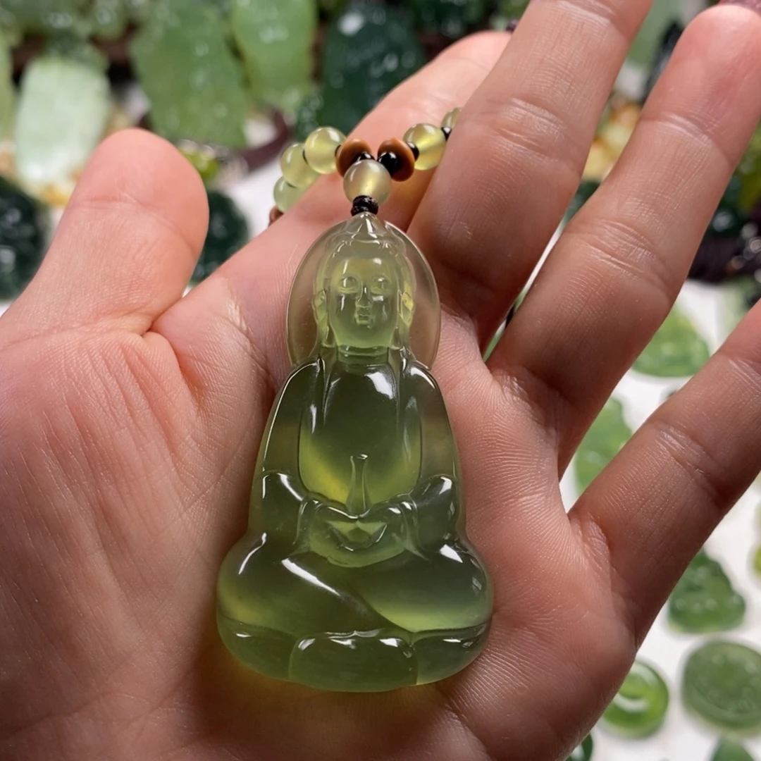 蛇纹石玉未镶嵌颈饰用****8