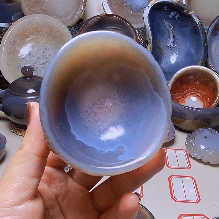 凝***雨玛瑙/玉髓未镶嵌，