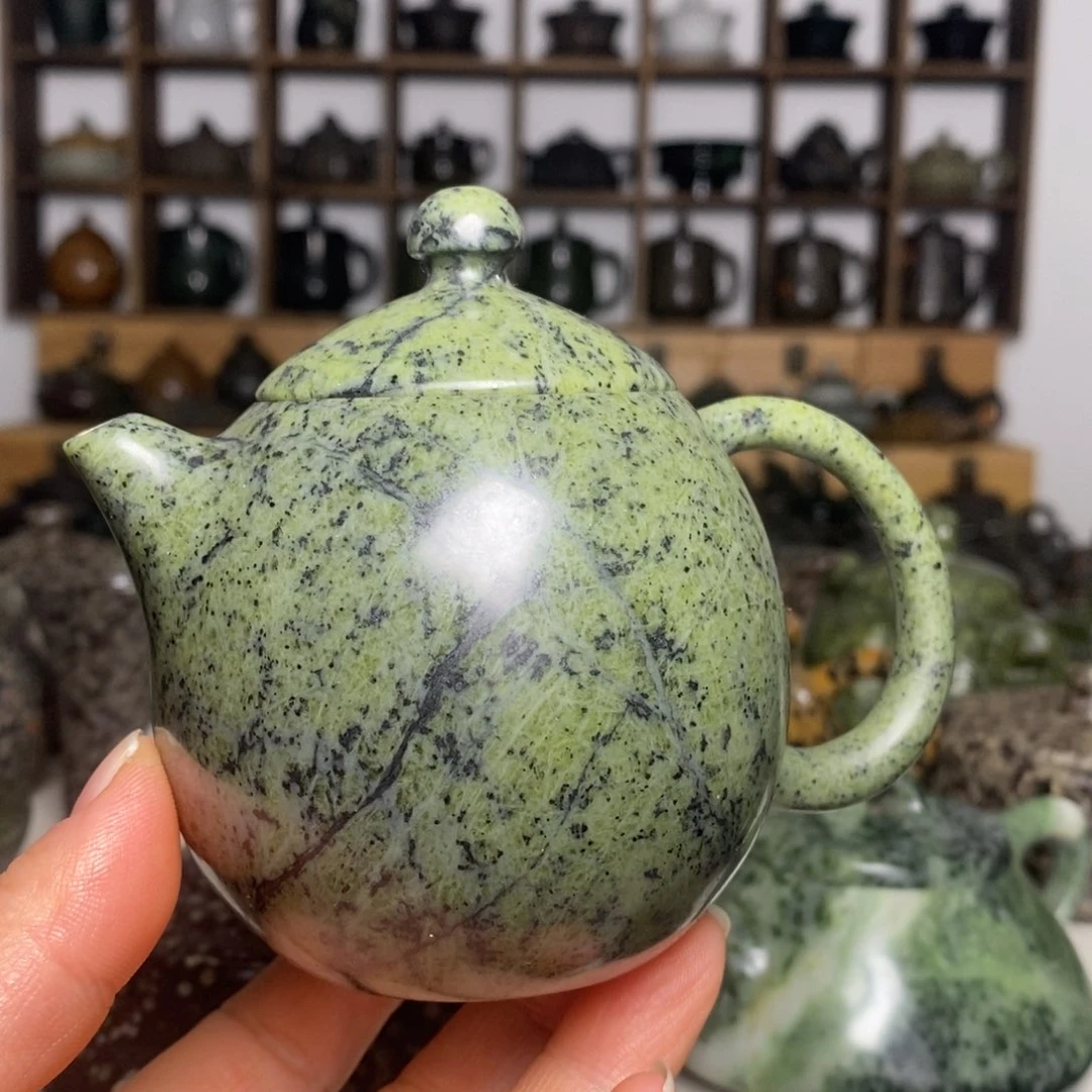 藏玉药王石福利款龙蛋壶210cc