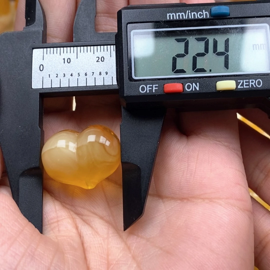 琥珀未镶嵌珠宝奇石蜜蜡屁桃