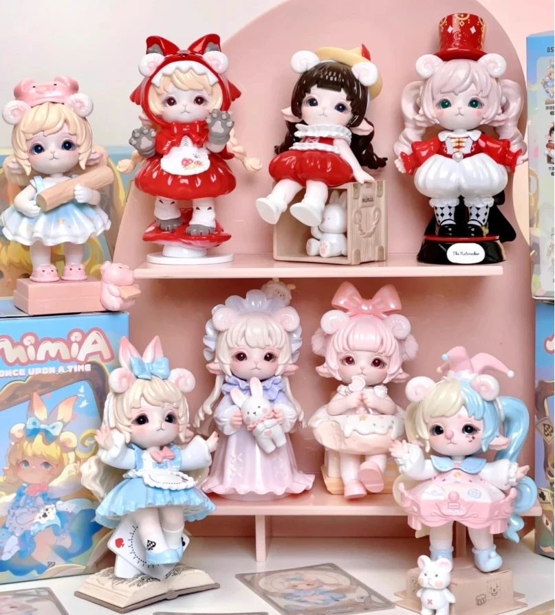 【直播拆盒】mimia三代寻找羊角村盲盒女孩高级爆款摆件公仔礼物