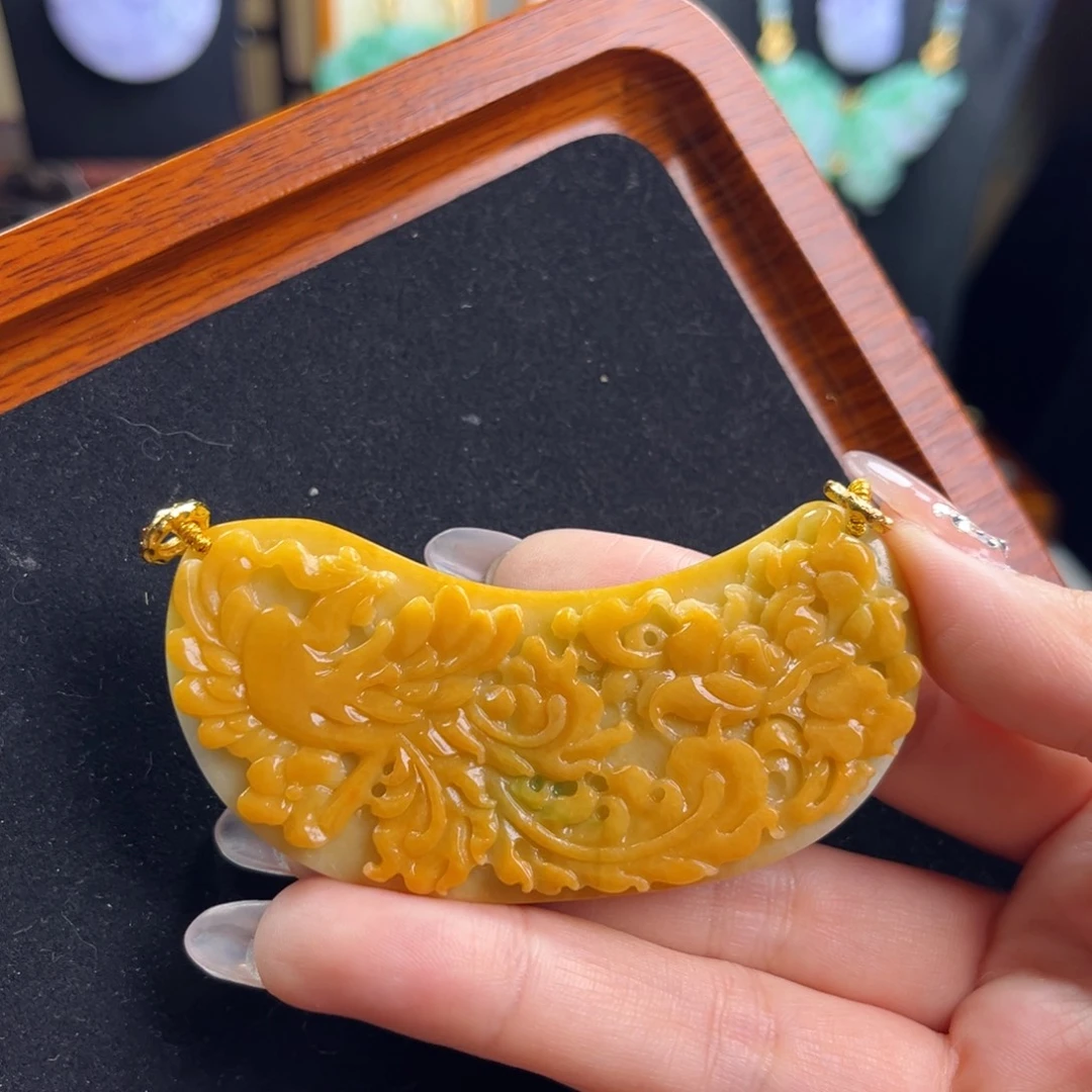 毛衣链未镶嵌翡翠冰