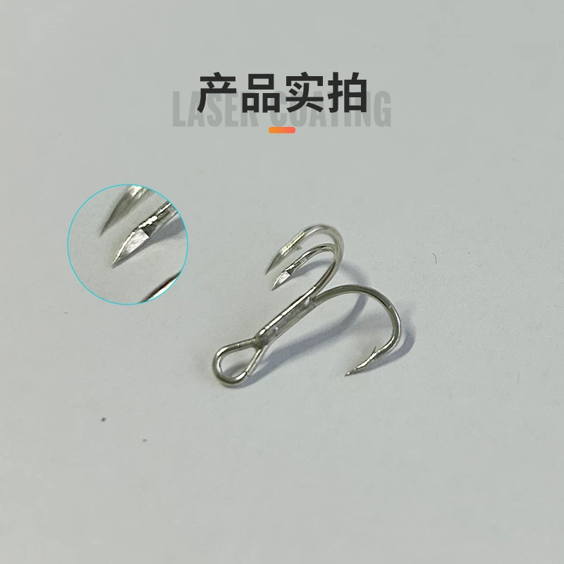 防锈三本钩路亚假鱼钩适合海钓
