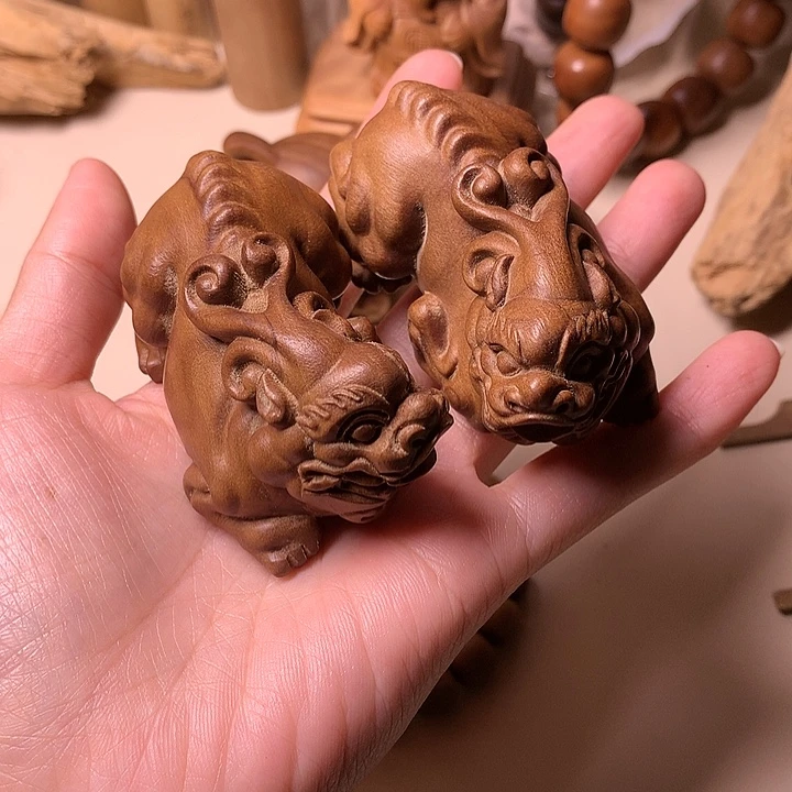 手串/手链檀香木檀香皮丘一对