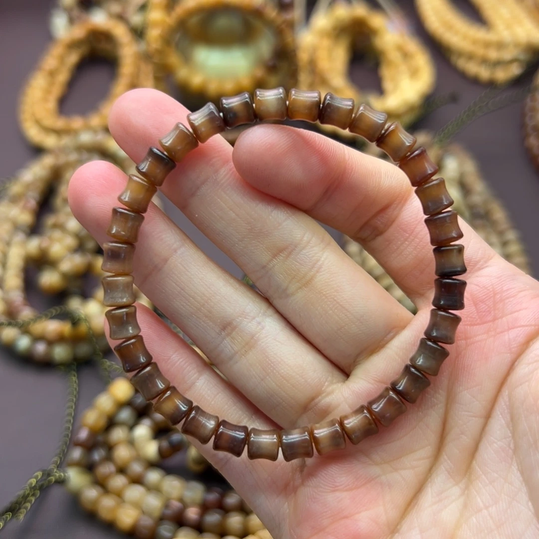 ****子吊坠龙脊菩提竹节