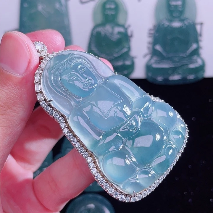 翡翠未镶嵌颈饰99999999999