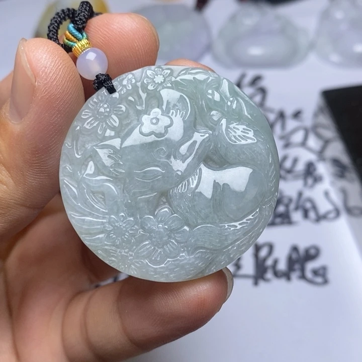 颈饰未镶嵌翡翠翡翠
