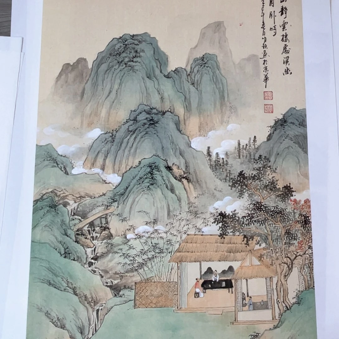 国画明锐老师作品欣赏