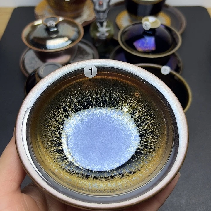 茶盏建窑建盏主人杯